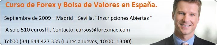 Curso de Forex en España en Septiembre "09(Madrid y Sevilla)