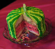 The watermelon cake i made for Sunday lunch!!