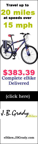 eBike - only $383.39
