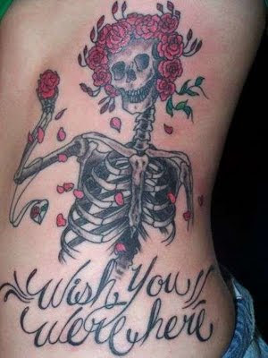 Pink Floyd * Wish You Were Here GD Tattoo #34 Pink Floyd and Rosie Dead