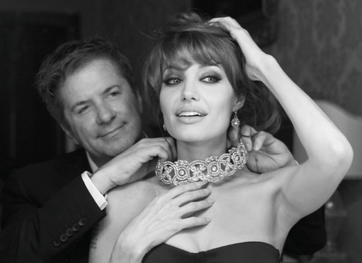 Actress Angelina Jolie is adding one more title to her bio, a jewelry Actress Angelina Jolie is adding one more title to her bio, a jewelry