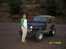 the not new but much improved jeepster and proud papa