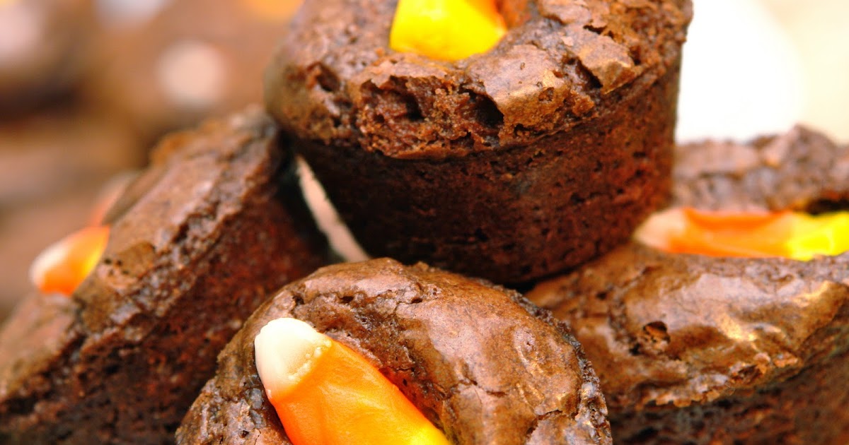 booturtle's show and tell Candy Corn Brownies