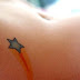 Shooting star tattoo-For Good Luck and Success