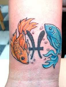 Pisces Tattoos On Wrist