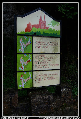 La Santa Cueva, Basílica de Santa María la Real de Covadonga y la Santina en Asturias