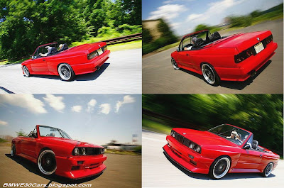 E30 Convertible Red