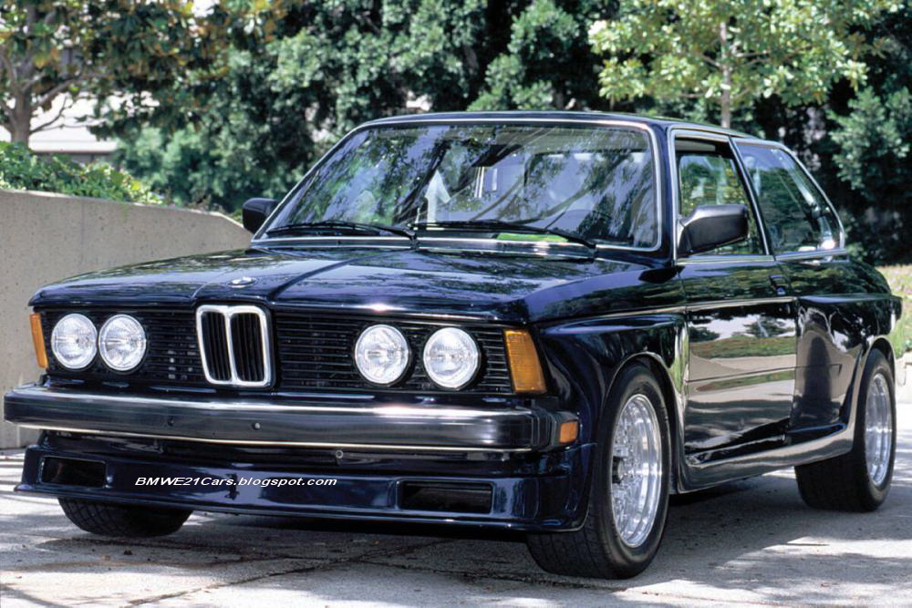 BMW E21 with that BMW 735i engine that E21 have wide body kit give it the 