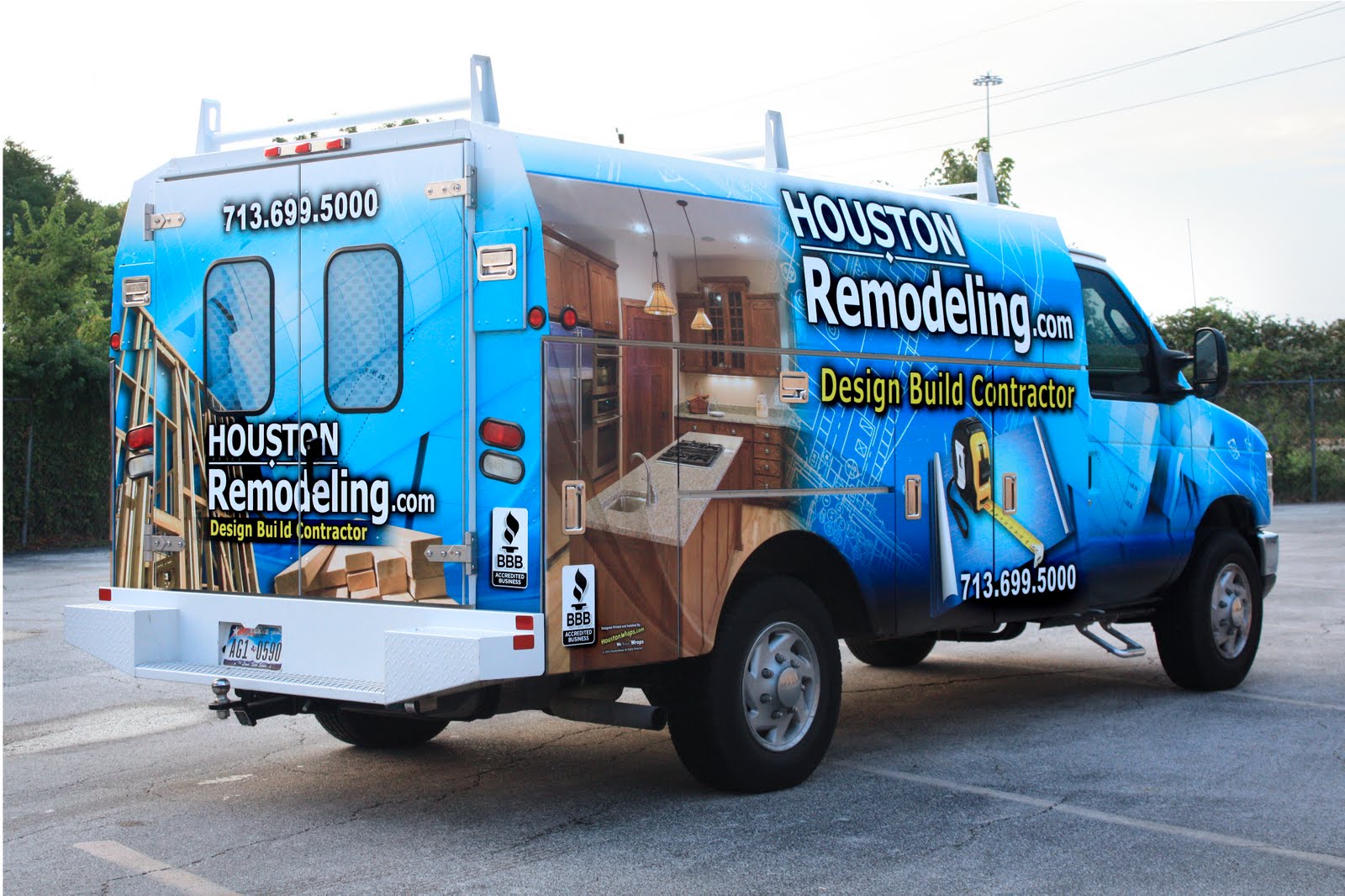 Houston Wraps, We Know Wraps™ Ford KUV Van Wrap Houston Wraps