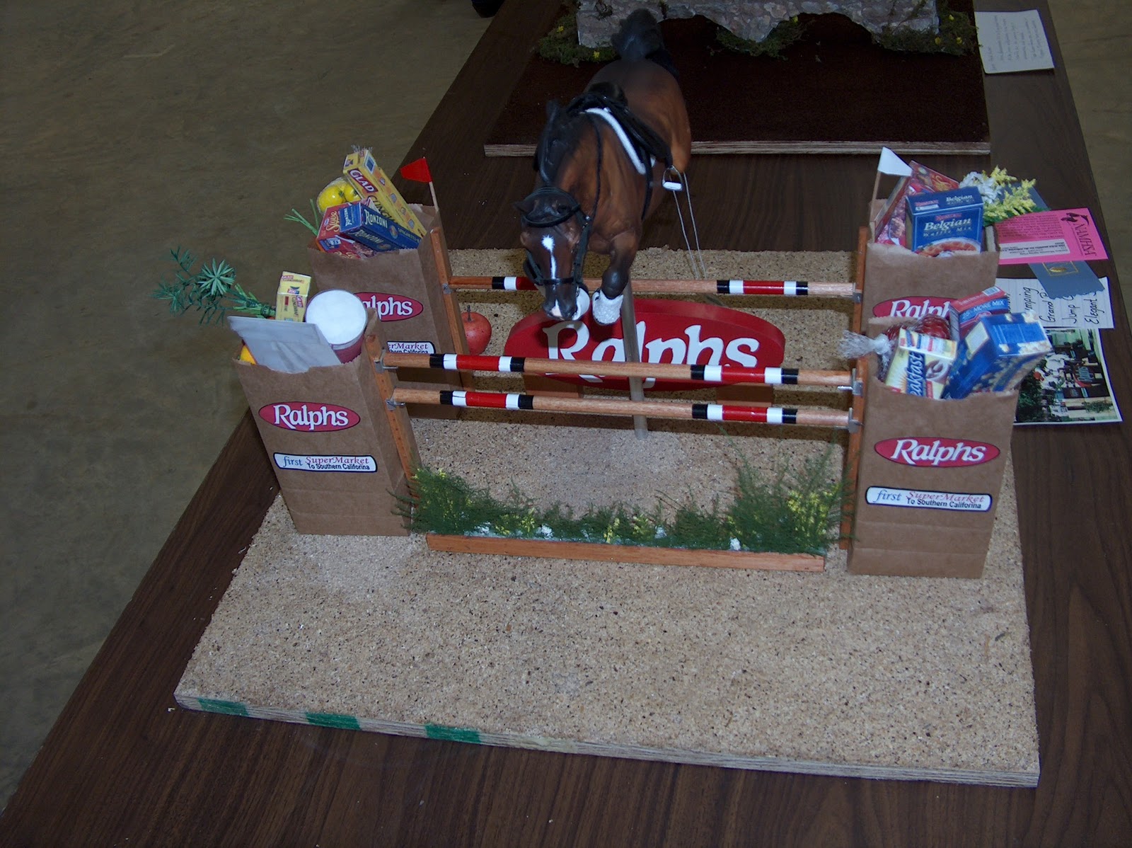 Baker County 4H Traditional Model Horse Jump Props