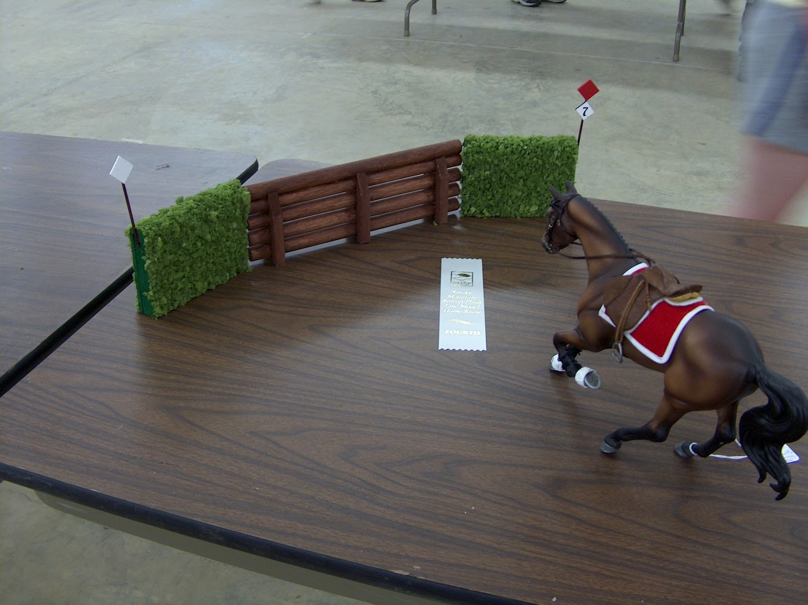 Baker County 4H Traditional Model Horse Jump Props