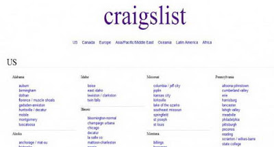 Craigslist – Merubah iklan baris