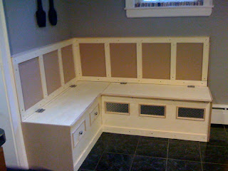 nook breakfast kitchen bench plans build table built storage nooks corner building