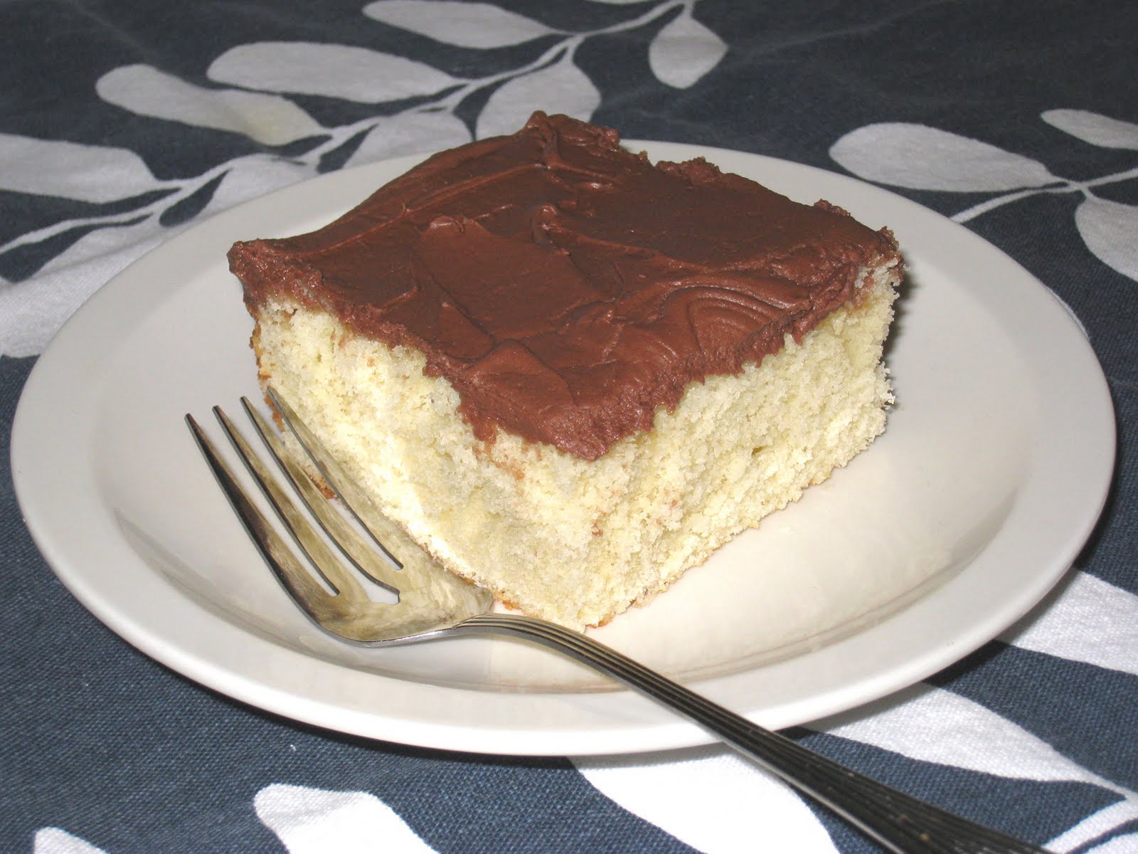 Cooking without a Net Baking Class Yellow Cake with Chocolate Frosting