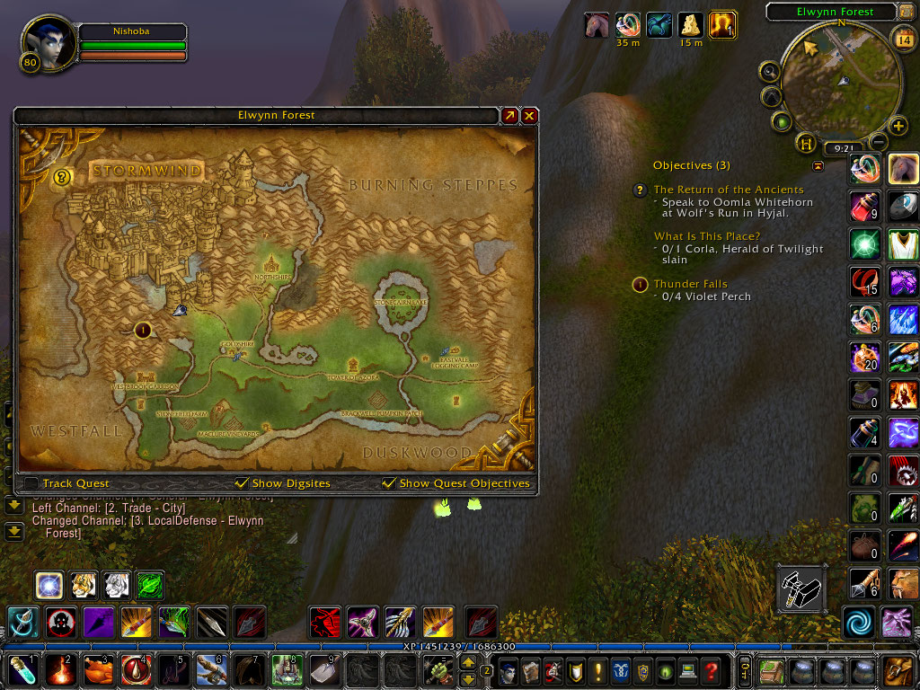 Shadows Wow Guide Thunder Falls Daily Fishing Quest Stormwind