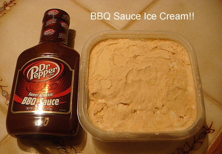 Don O.'s Texas BBQ blog BBQ Sauce Ice Cream!!!