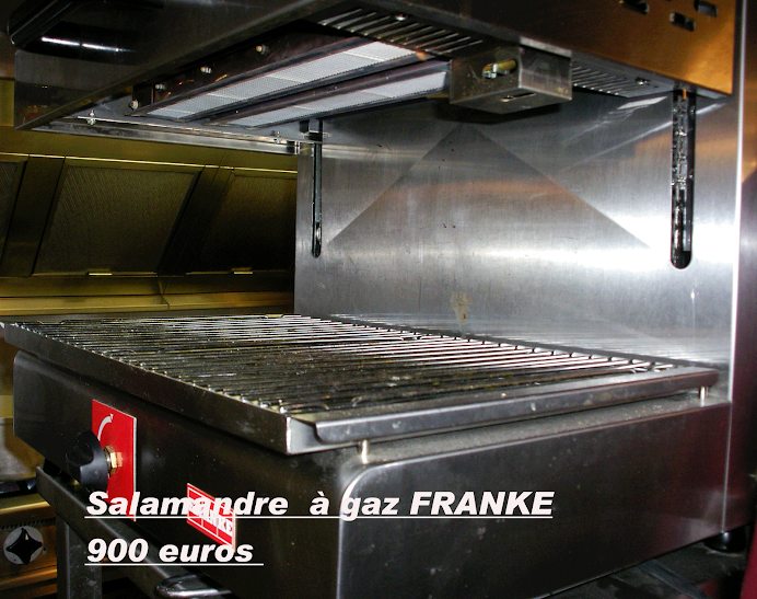 SALAMANDRE GAZ FRANKE 900 €