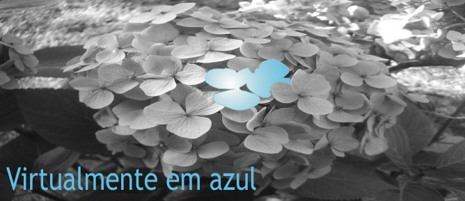 Virtualmente em azul