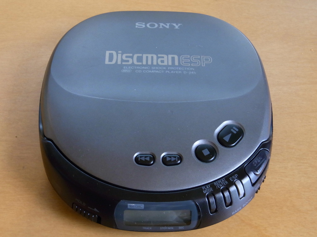CD ウォークマン, SONY CD WALKMAN D-245 - オーディオ機器