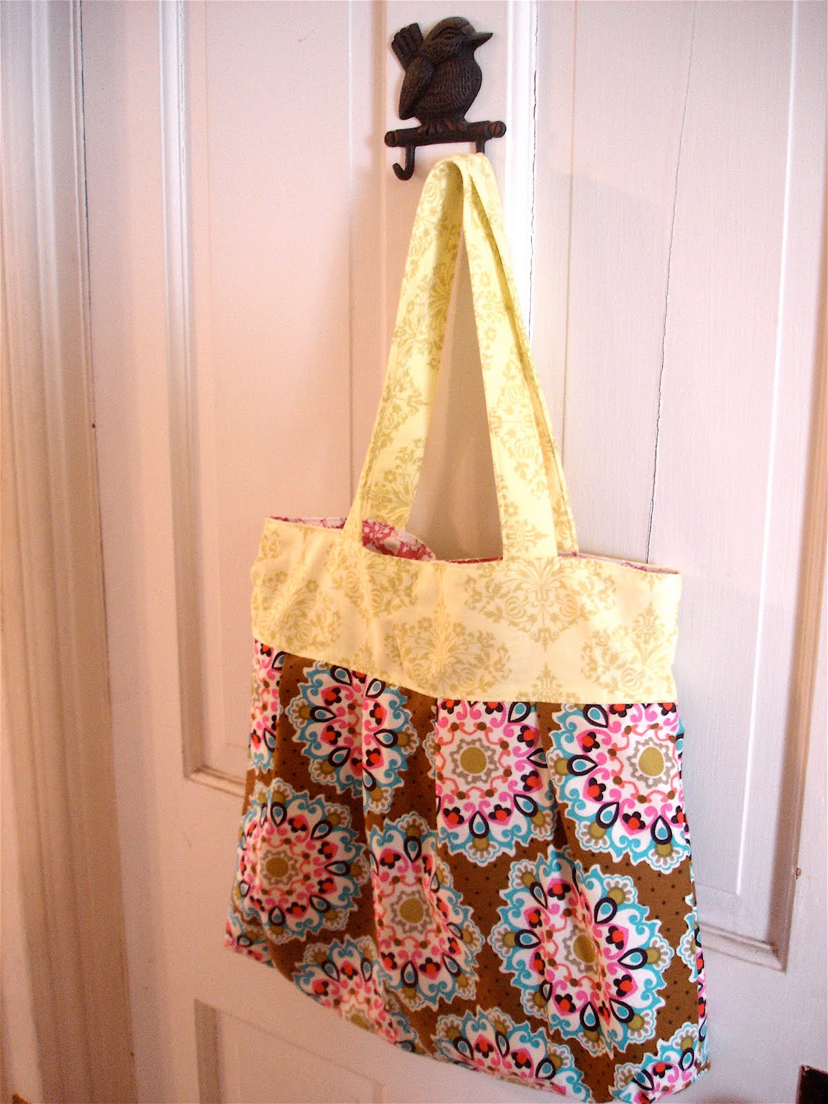 Jessica Kenenske Very Large Pleated Tote Bag