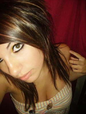 hot emo hairstyles for girls