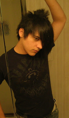 cool Emo guys hairstyle