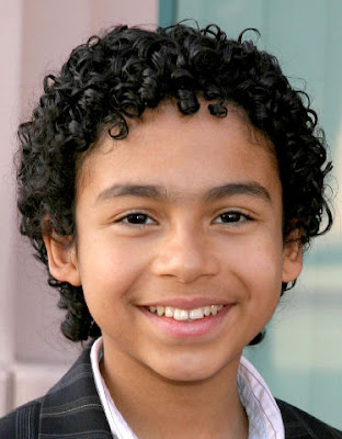 culry hairstyles. boys afro curly hair style