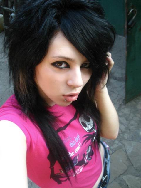 Emo Pink Girls