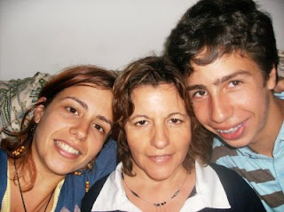Eu, mãe e Márcio