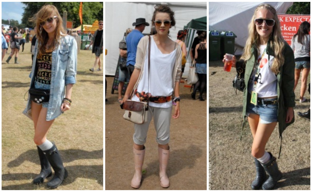Orange Power Wellies
