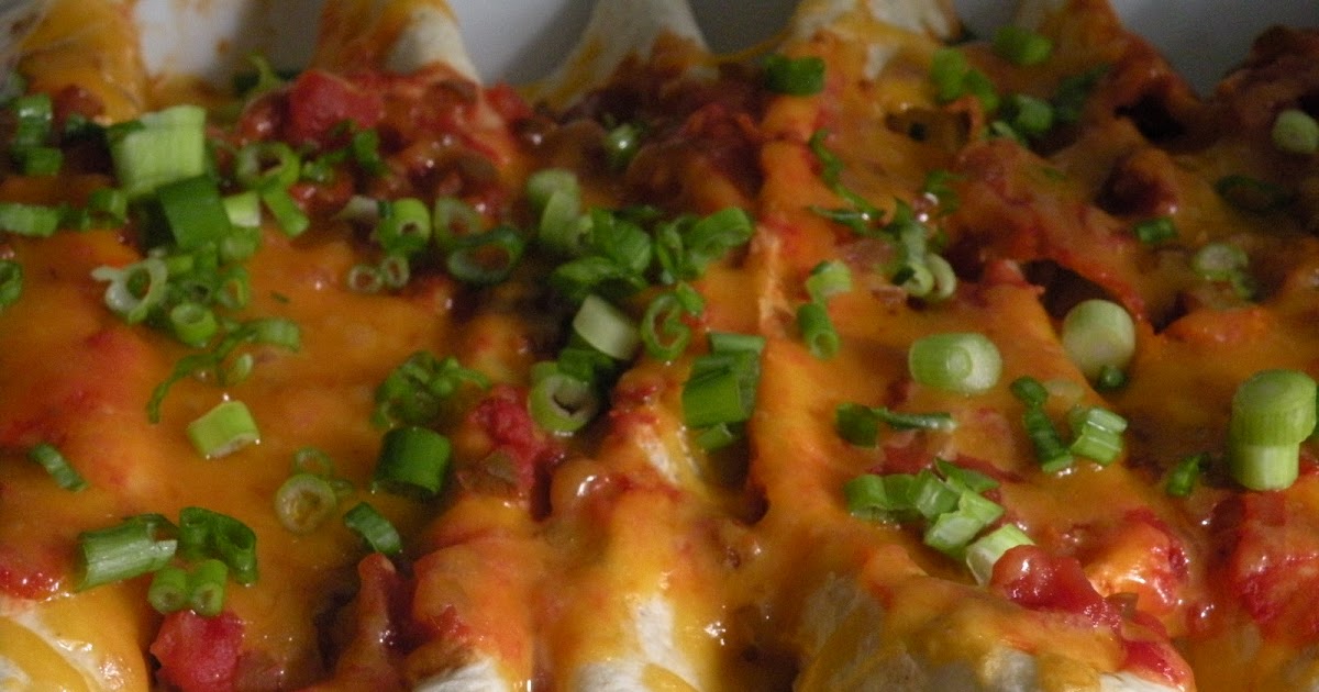 Healthy and Easy Recipes Black Bean, Rice, and Cheese Enchiladas...