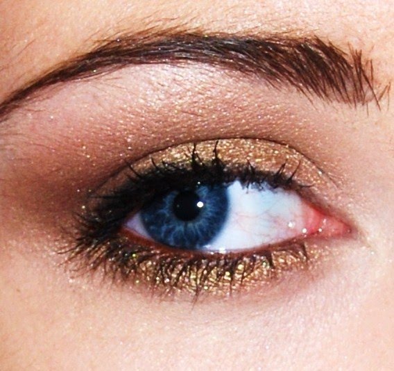 Random Ramblings Smokey eye to enhance blue eyes