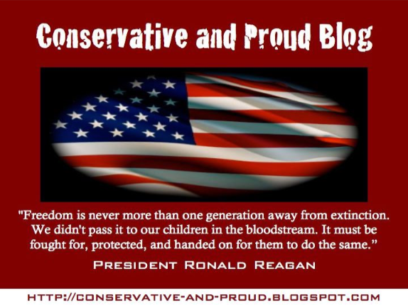 Conservative and Proud