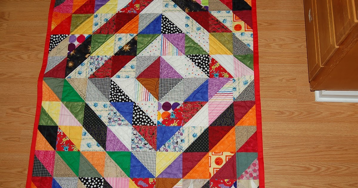 Indigo Sky "Values Quilt" finished! (Thanks V!)