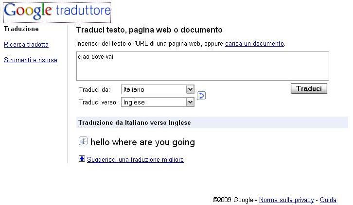Traduzione E Pronuncia Inglese Italiano Google