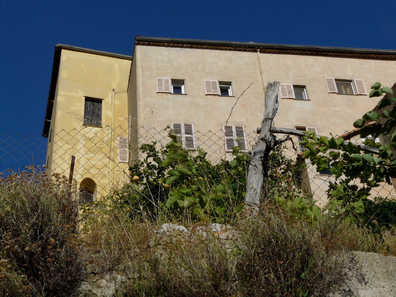 Menton Daily Photo Walk to the Monastery of l'Annonciade Stained Glass