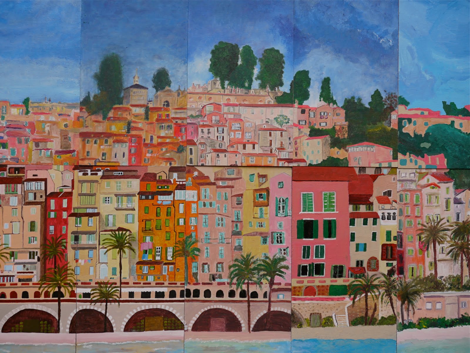 Town Painting