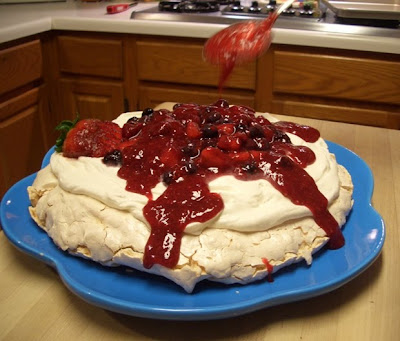 Mixed Berry Pavlova