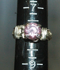 Pink CZ Ring