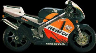 Motorcycle HONDA NSR type MC