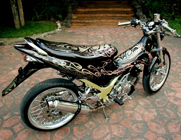 Motor Satria Drag