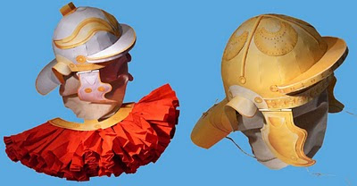 Roman Helmet Pattern