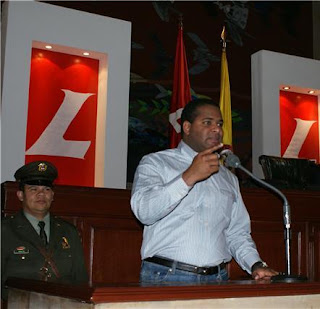 Foto 0 en  - Secretario General COPPPAL Juvenil expresa en el Congreso de Colombia que la juventud AL lucha por un cambio