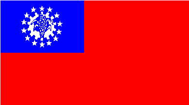 burma flag