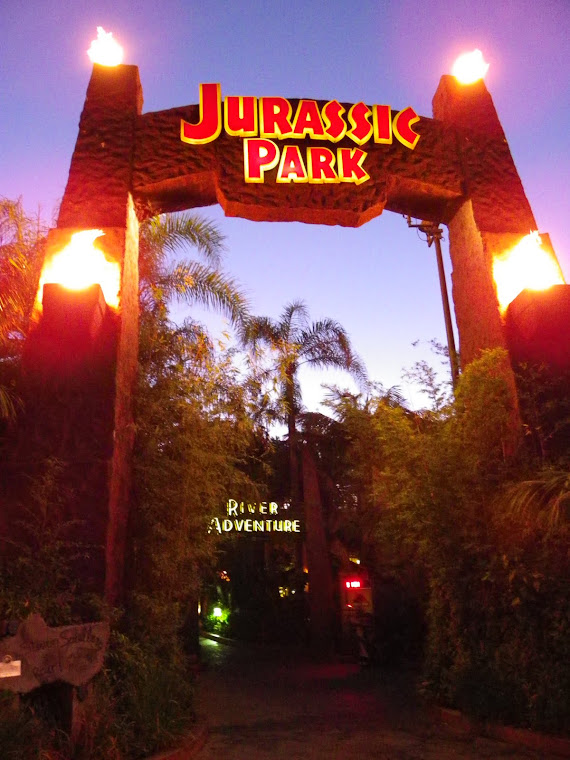 L'entrée du River Splash Jurassic Parc - Universal Studios