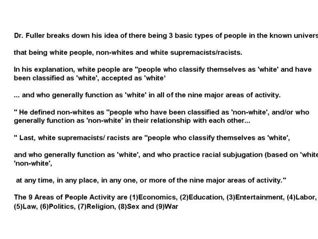 Universal Language: Dr. Neely Fuller Jr. On White Supremacy