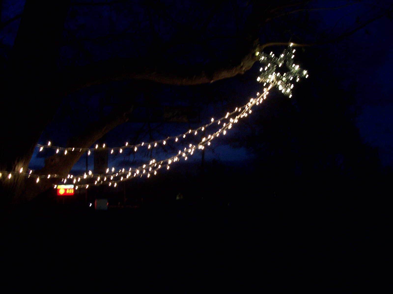 Personality Is Preferred: Make a Shooting Star out of Christmas Lights
