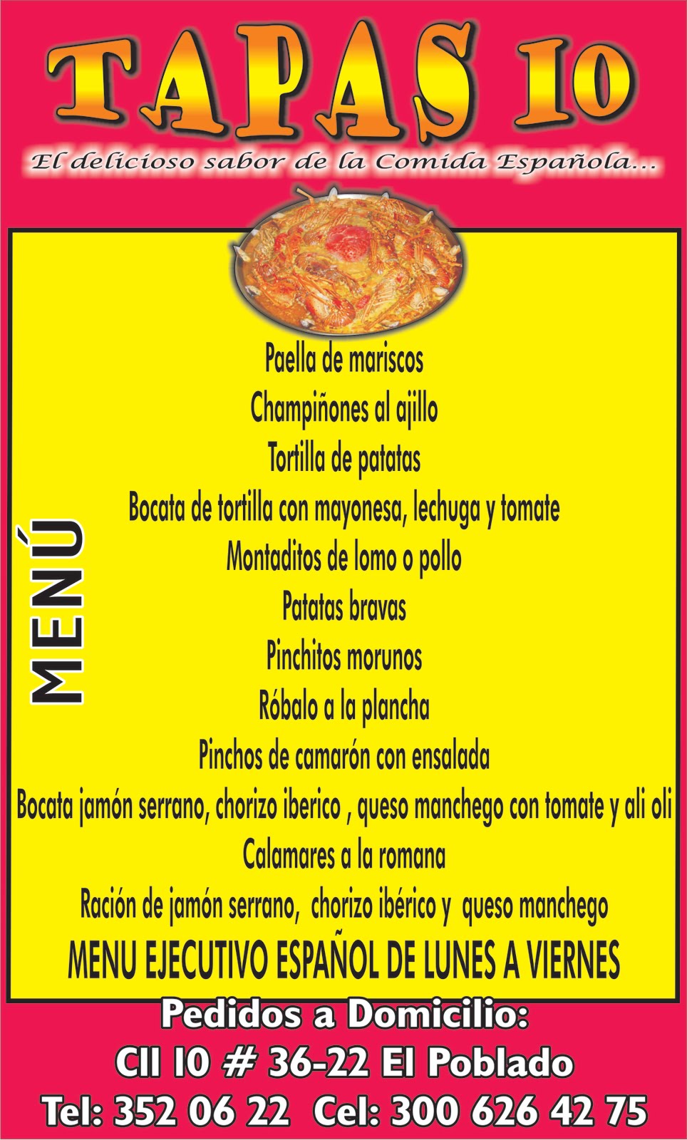 Tapas 10 Comida Española