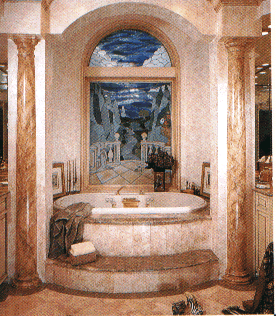 FAKE MARBLE AND MURAL