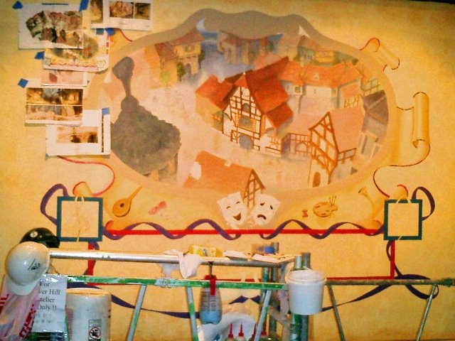 MURAL- DISNEY HONG KONG